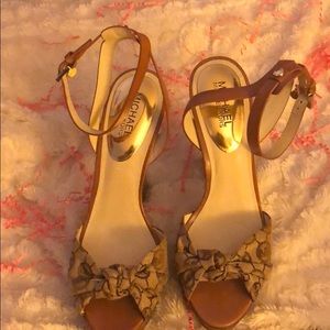 Michael Kors platform heels sandals